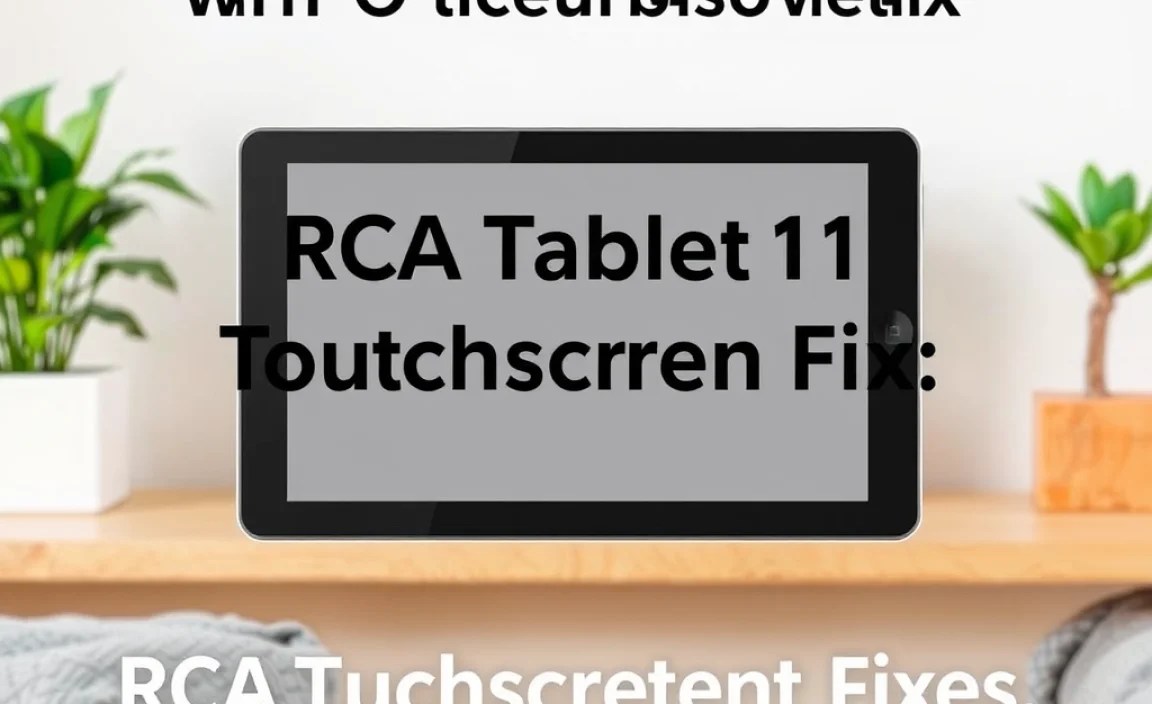 RCA Tablet 11 Galileo Touchscreen Fixes: A Quick Comparison