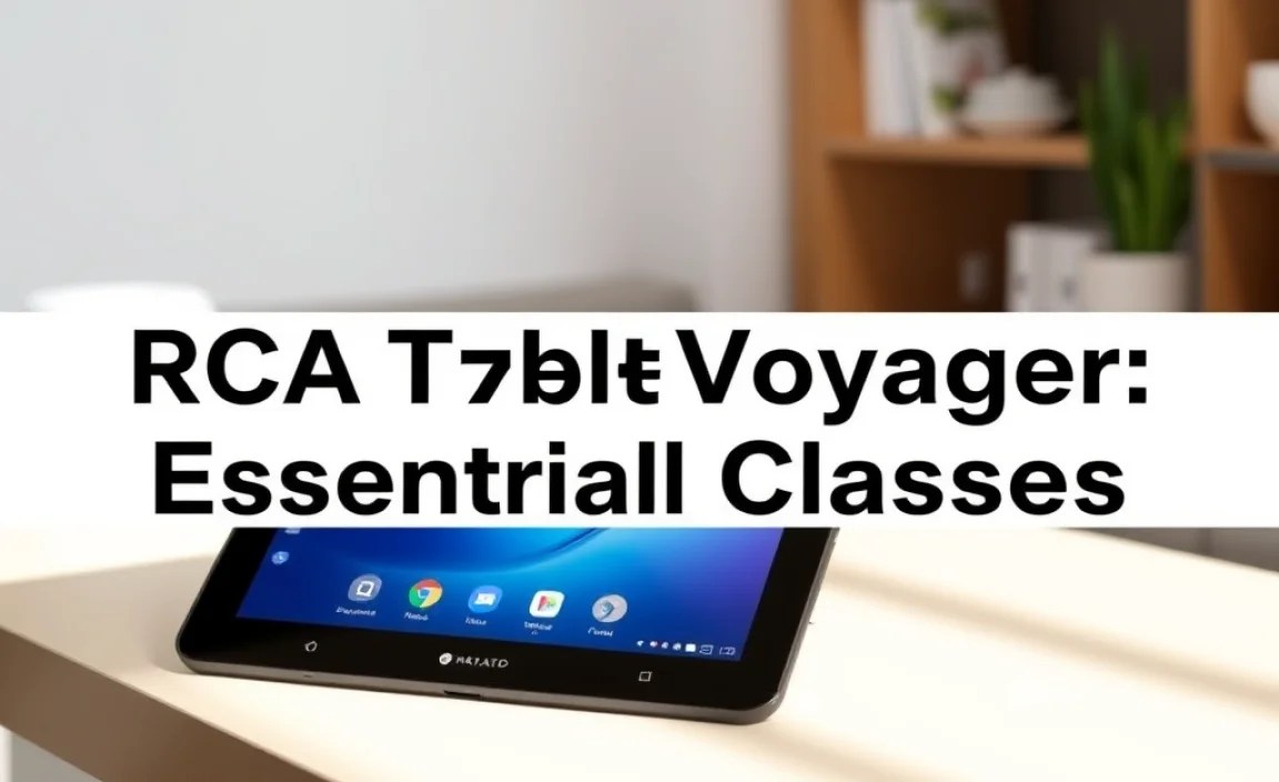 RCA Tablet 7 Voyager: Essential Android Online Classes