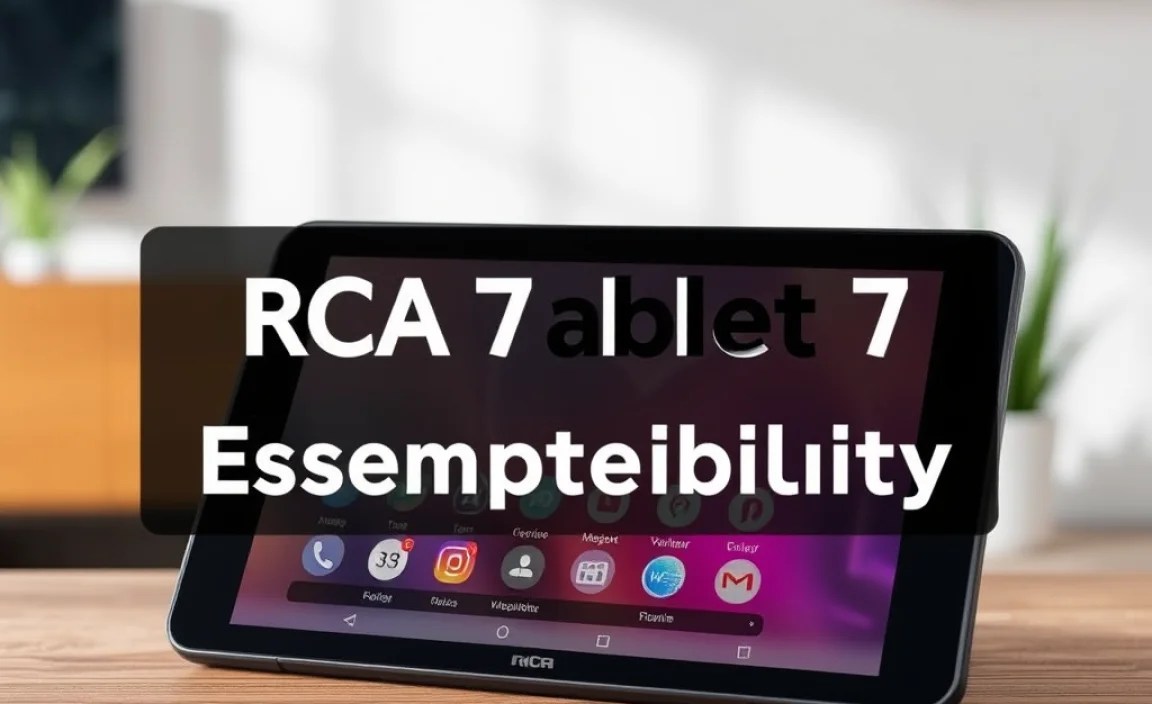 RCA Tablet 7 Voyager: Essential App Compatibility