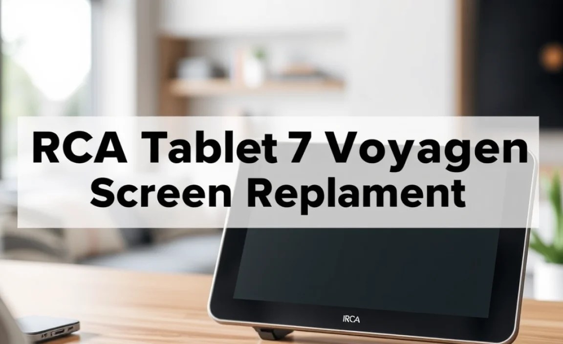 RCA Tablet 7 Voyager Screen Replacement: Essential Online Classes