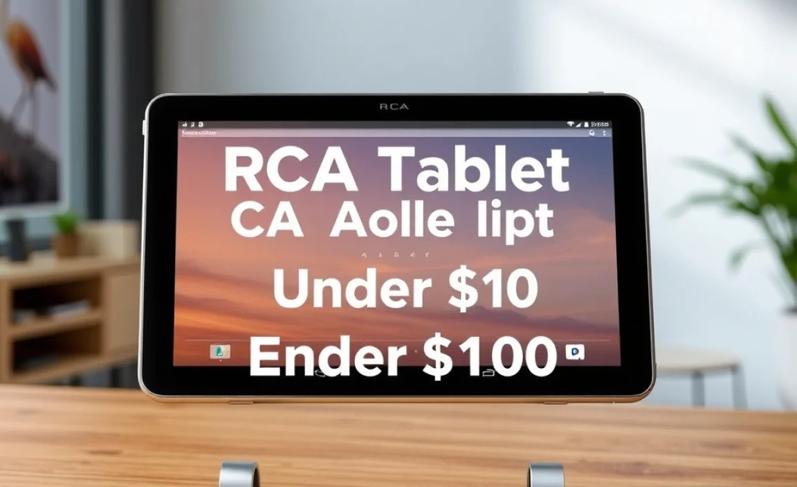 RCA Tablet Apollo Android Version Under $100: Essential Device