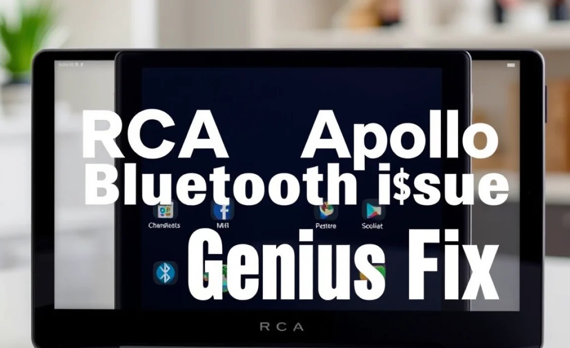 RCA Tablet Apollo Bluetooth Issue: Genius Fix