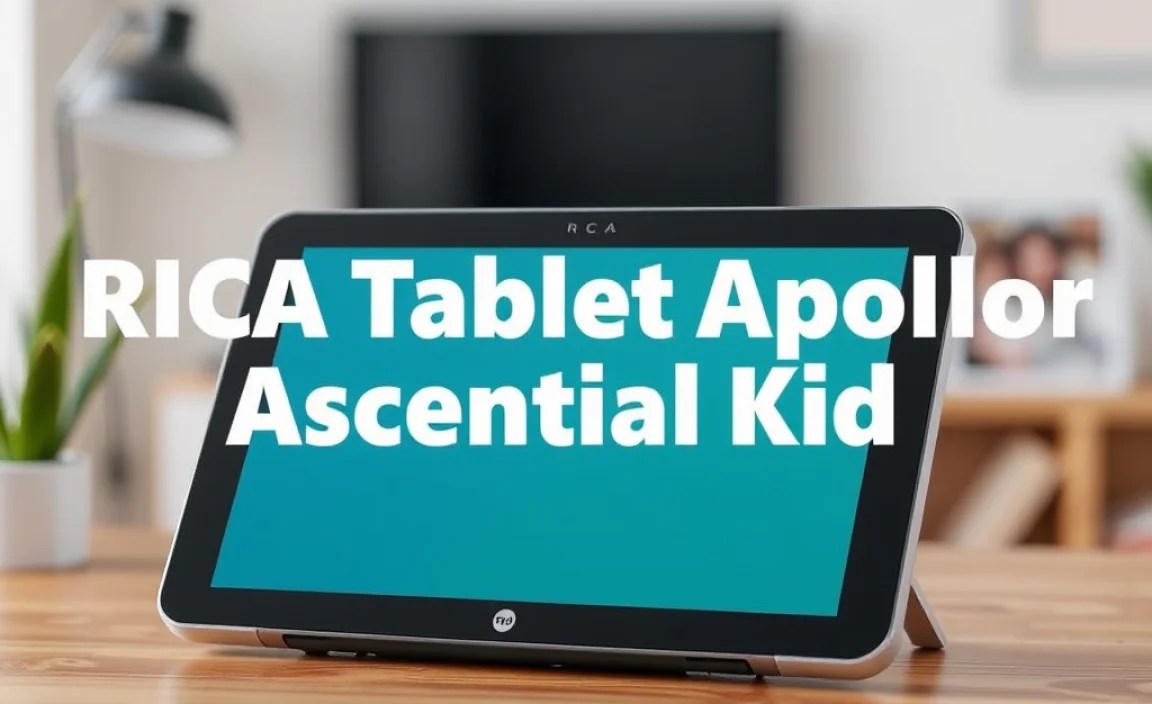 RCA Tablet Apollo: Essential Kid Accessories