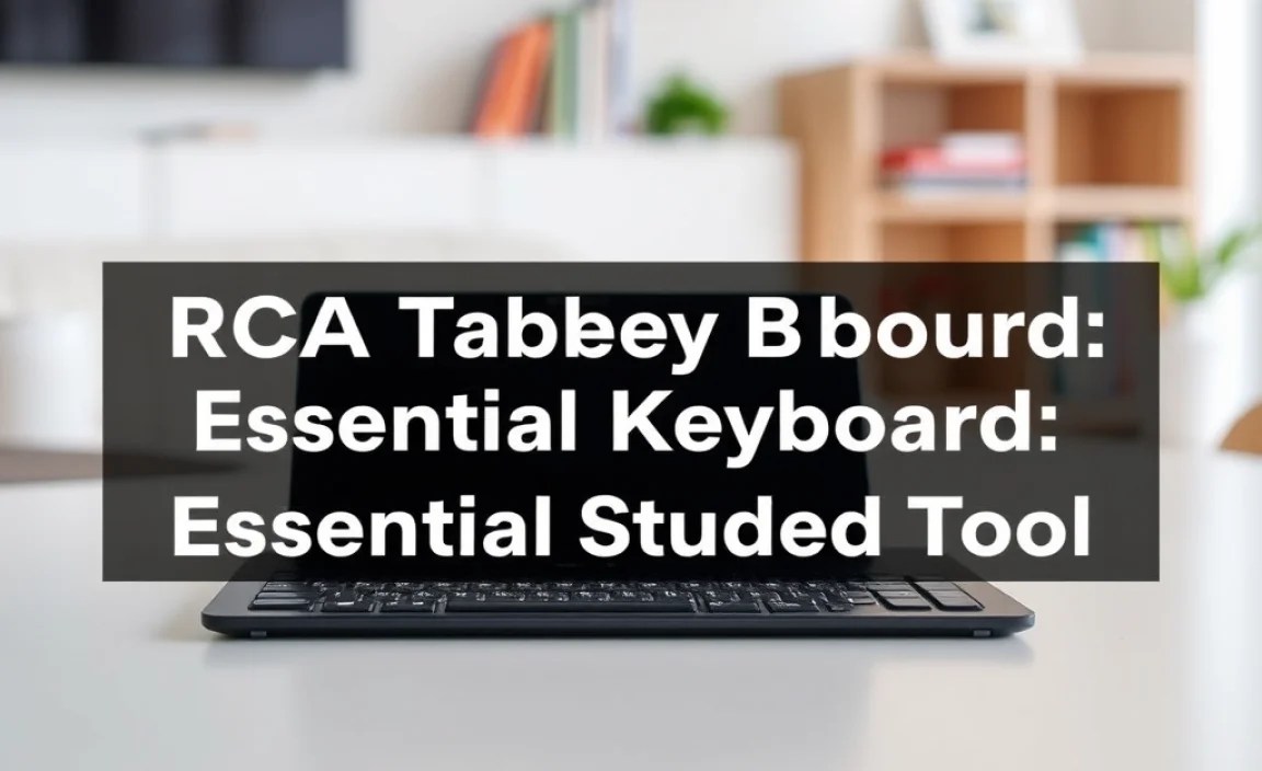 RCA Tablet Apollo Keyboard: Essential Student Tool