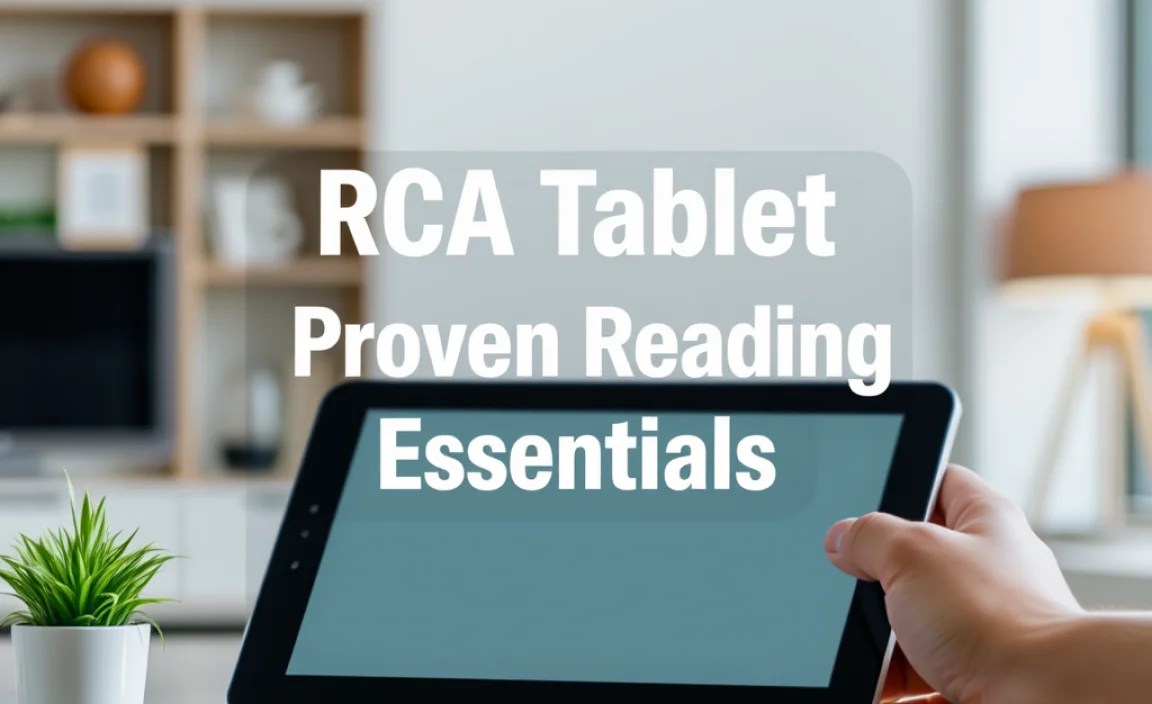 RCA Tablet Apollo: Proven Reading Essentials