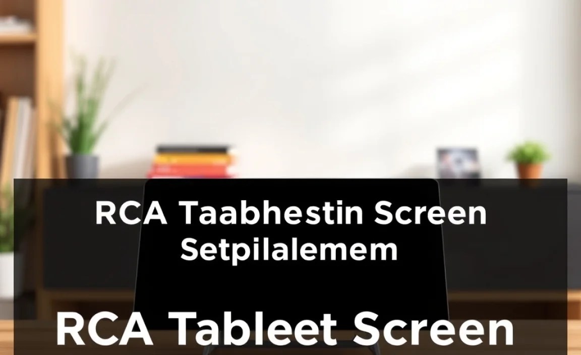 RCA Tablet Apollo Screen Material and Durability