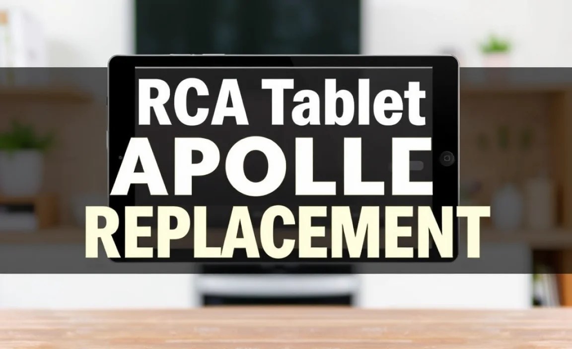 RCA Tablet Apollo Screen Replacement: Affordable Essential