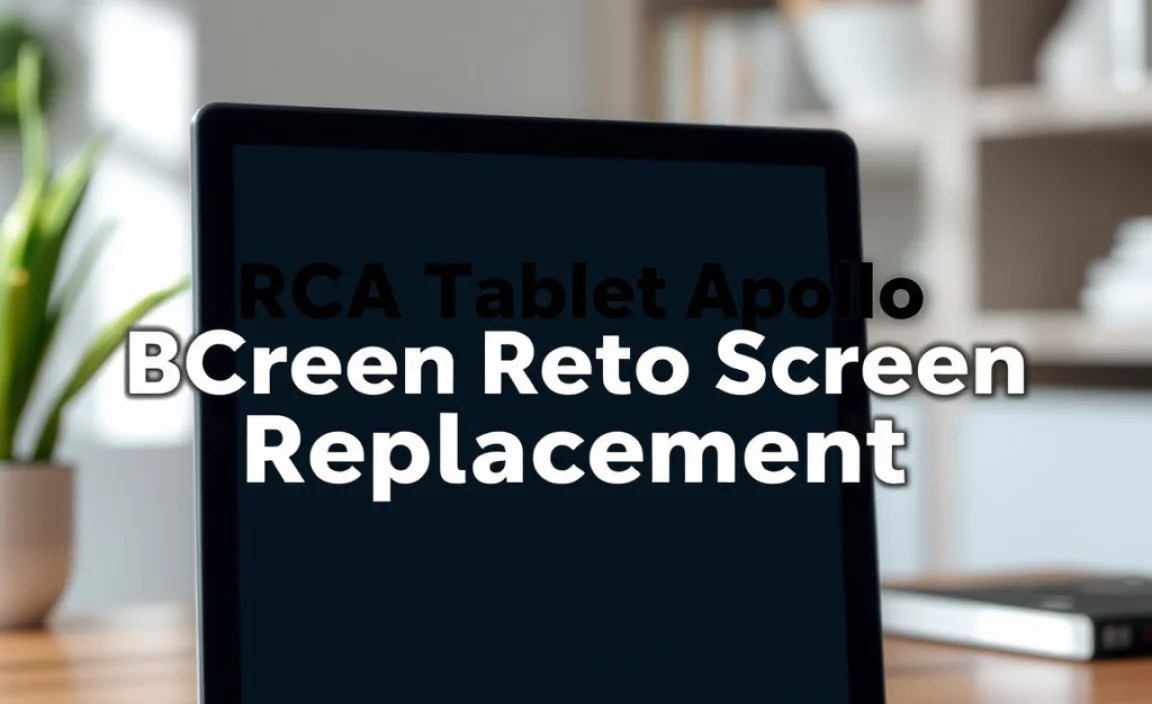 RCA Tablet Apollo Screen Replacement: Essential Guide