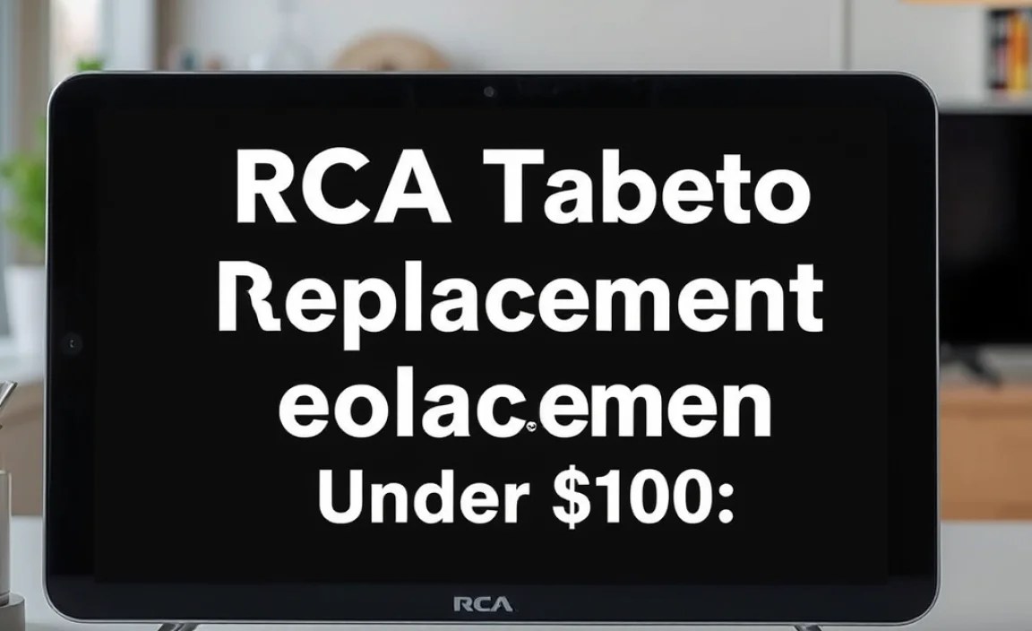 RCA Tablet Apollo Screen Replacement Under $100: Essential Fix