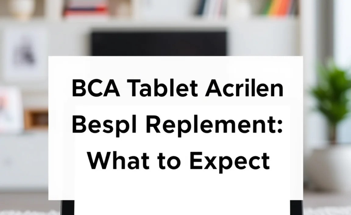 RCA Tablet Apollo Screen Replacement: What to Expect