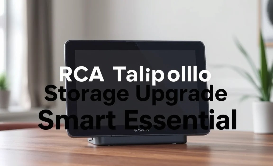 RCA Tablet Apollo Storage Upgrade: Smart Essential