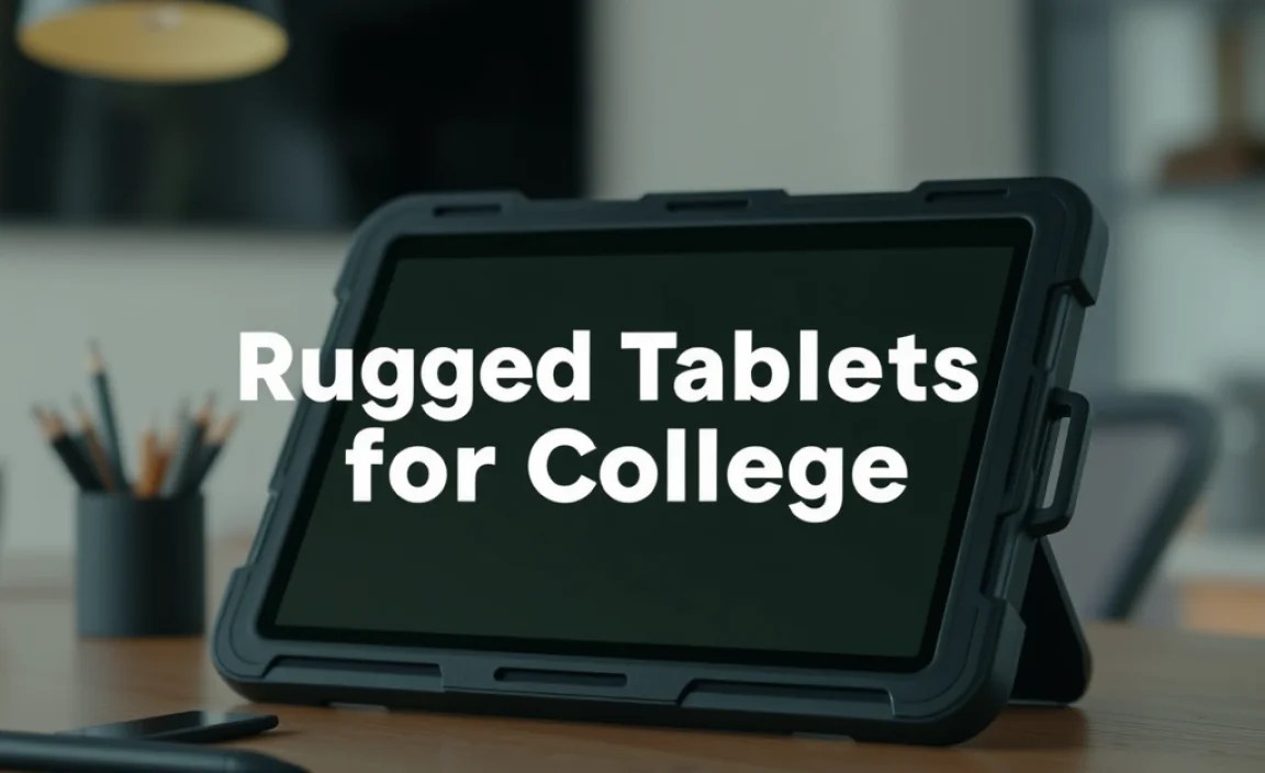 Rugged Tablets for College: Essential Gear