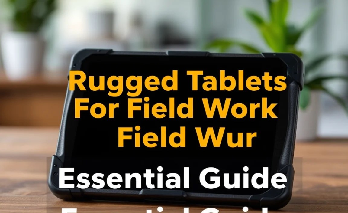 Rugged Tablets For Field Work Review: Essential Guide