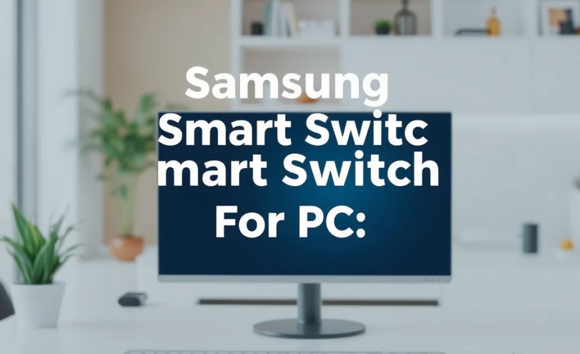 Samsung Smart Switch For Pc: Seamless Data Transfer