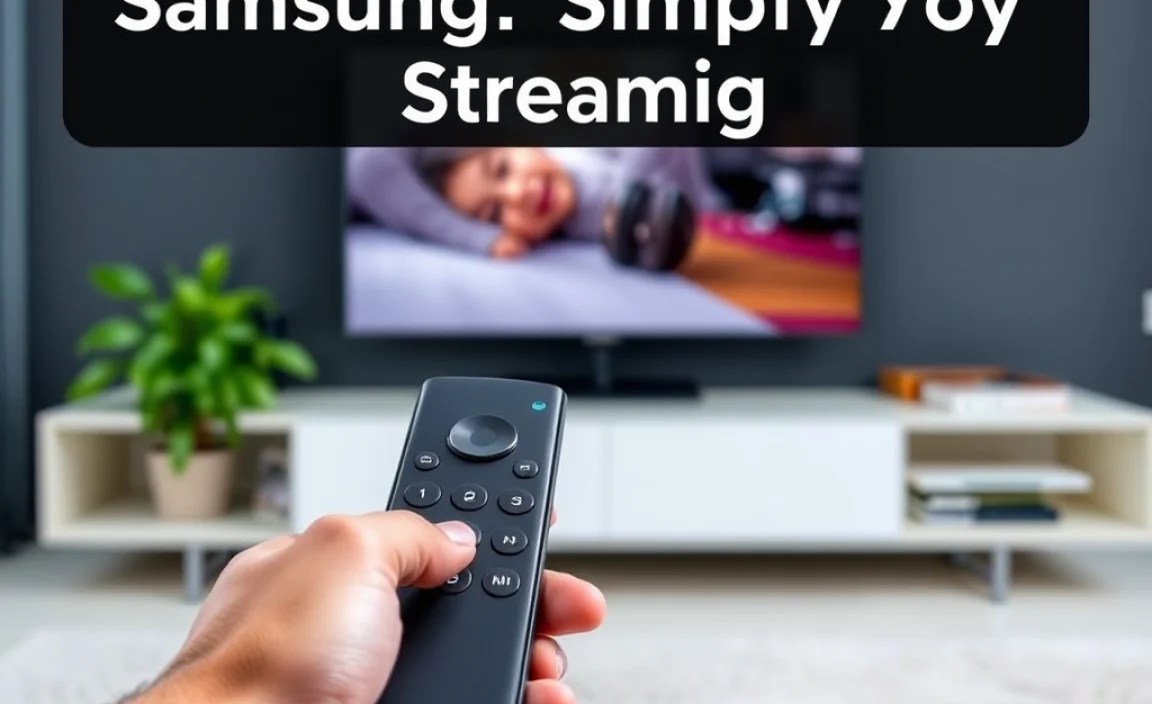 Setting Up and Pairing Your Samsung Remote