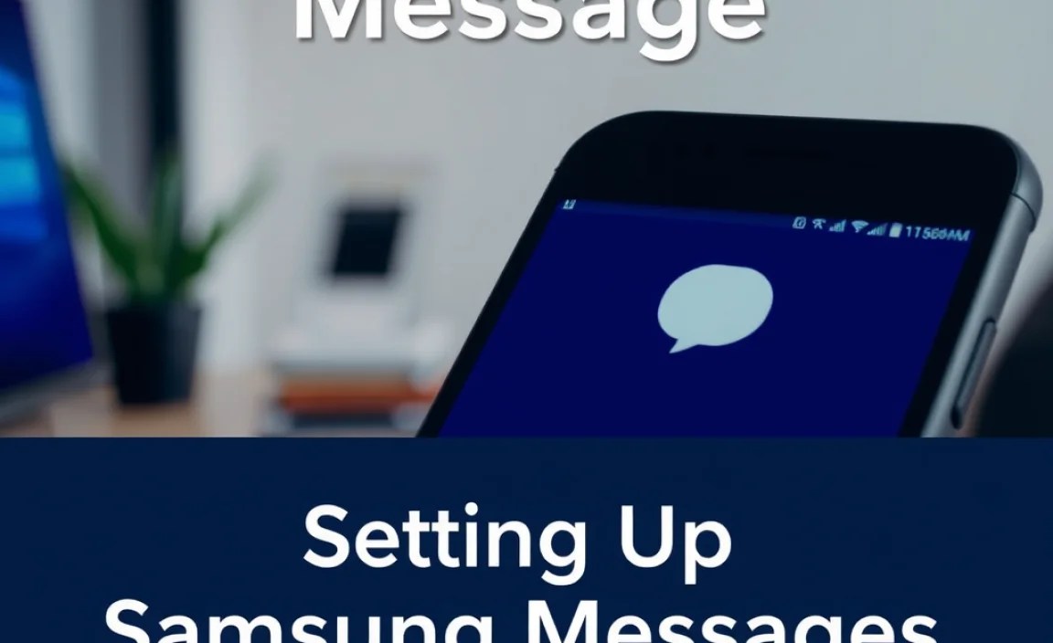 Setting Up Samsung Messages