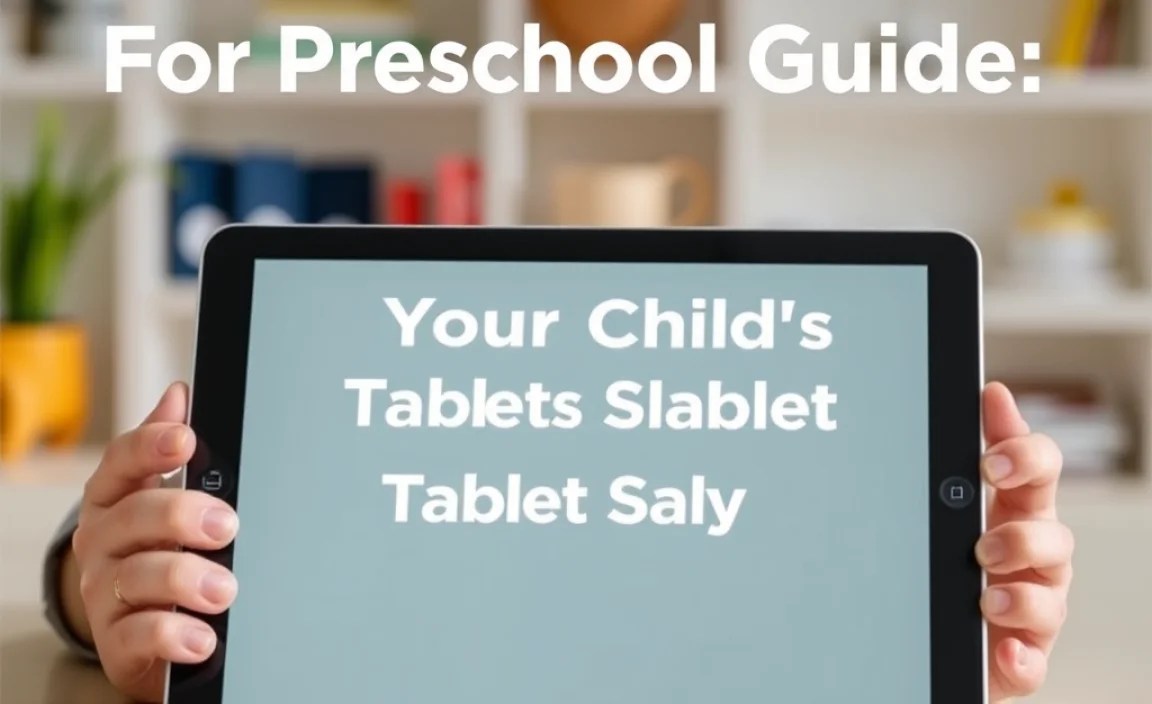 Setting Up Your Child’s Tablet Safely