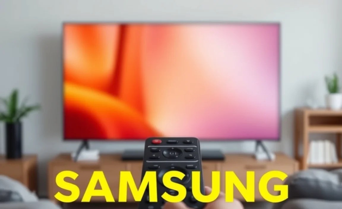 Setting Up Your Samsung Smart TV Remote