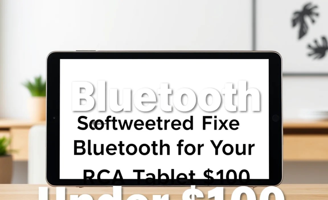 Software-Related Fixes for Your RCA Tablet Apollo