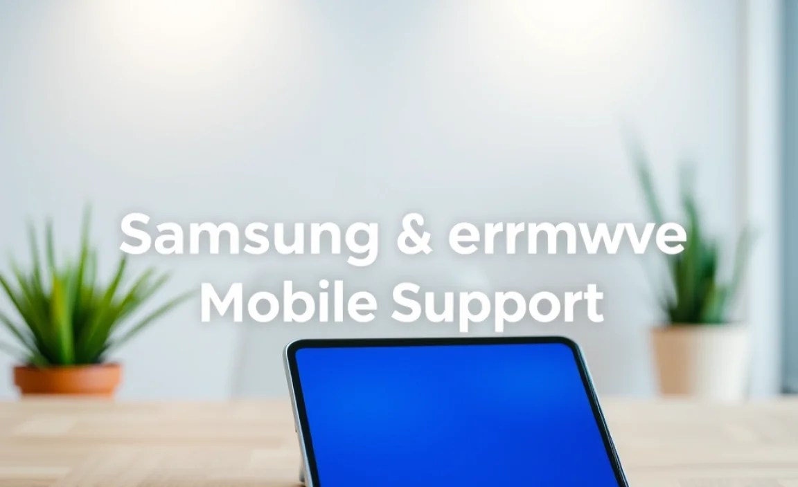 Solved Issues by Samsung Mobile Support