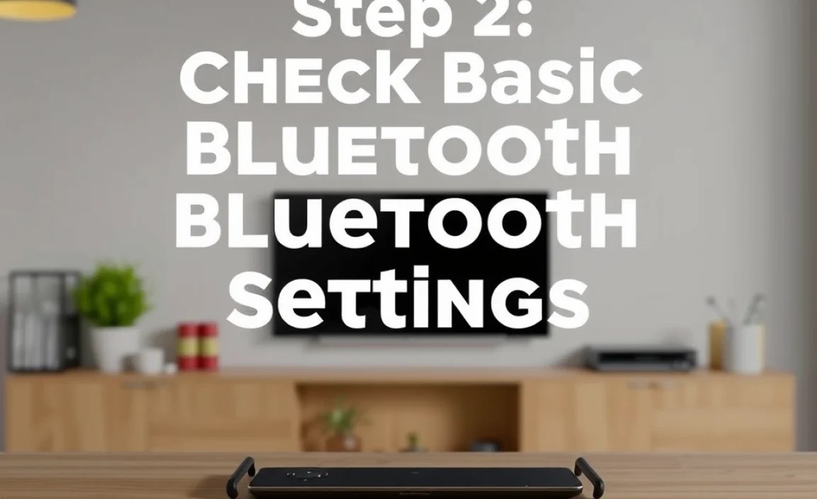 Step 2: Check Basic Bluetooth Settings on Your RCA Tablet Apollo