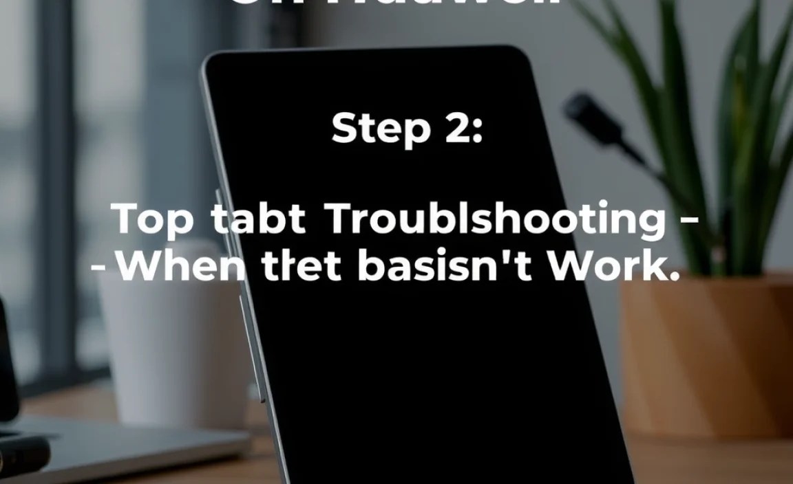 Step 2: Deeper Troubleshooting &ndash; When the Basics Don’t Work