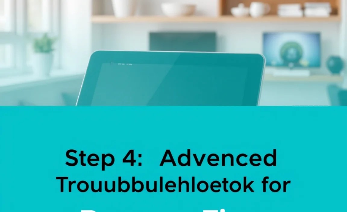 Step 4: Advanced Troubleshooting for RCA Tablet Apollo Bluetooth