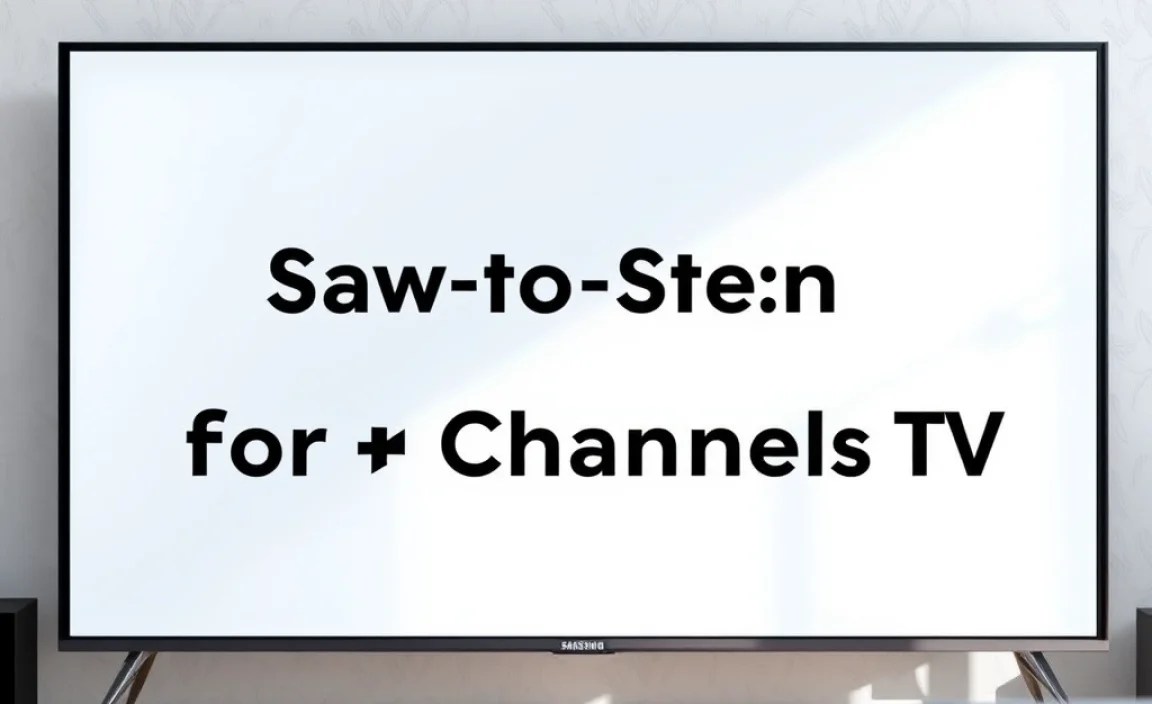 Step-by-Step Guide to Scanning for Channels