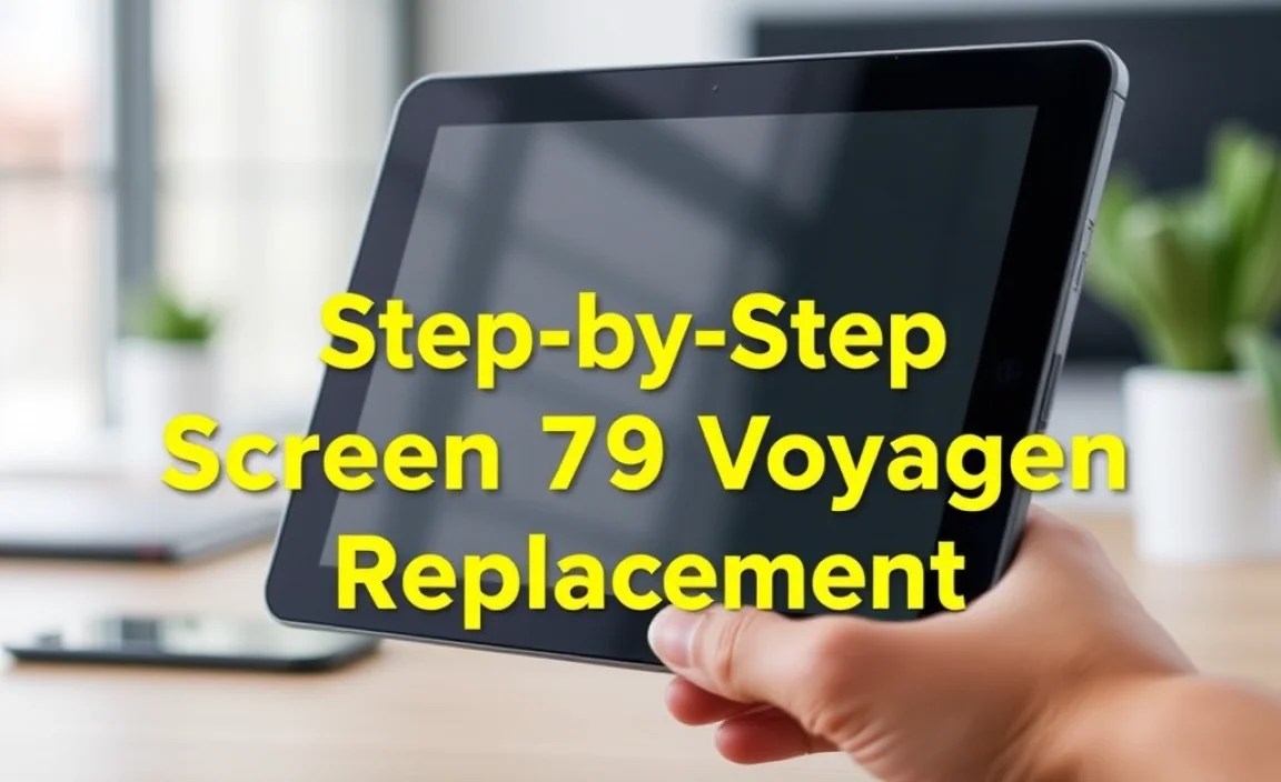 Step-by-Step RCA Tablet 7 Voyager Screen Replacement Guide