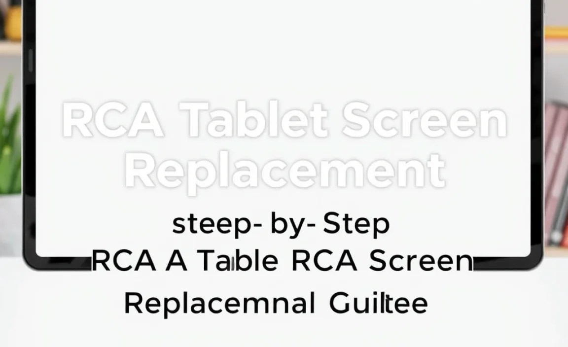 Step-by-Step RCA Tablet Apollo Screen Replacement Guide