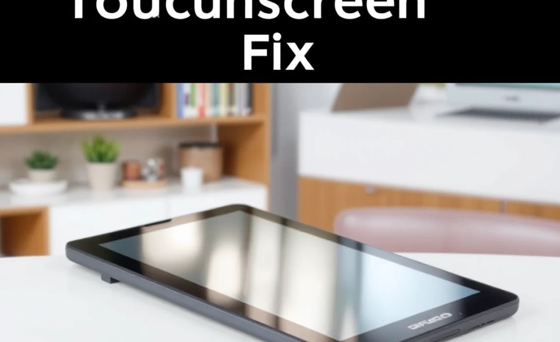 Step-by-Step Touchscreen Fixes