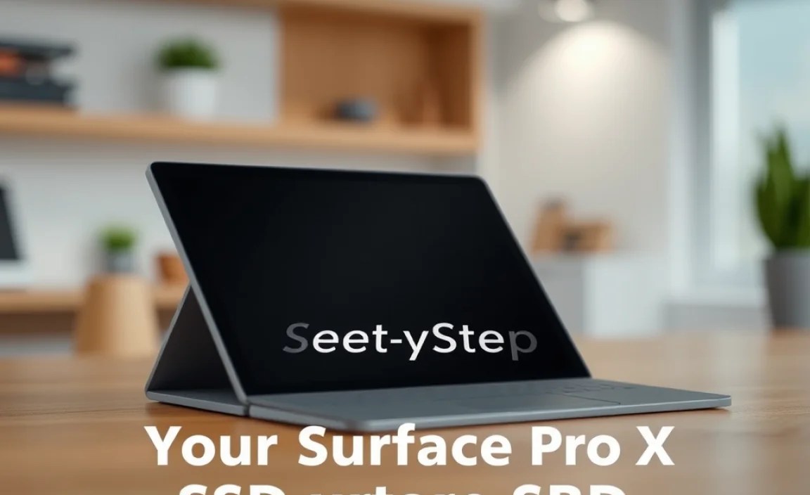 Step-by-Step: Your Surface Pro X SSD Upgrade Guide