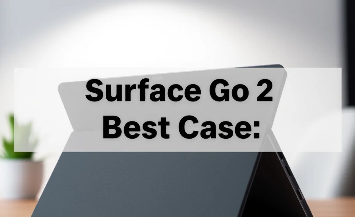 Surface Go 2 Best Case: Stunning Protection