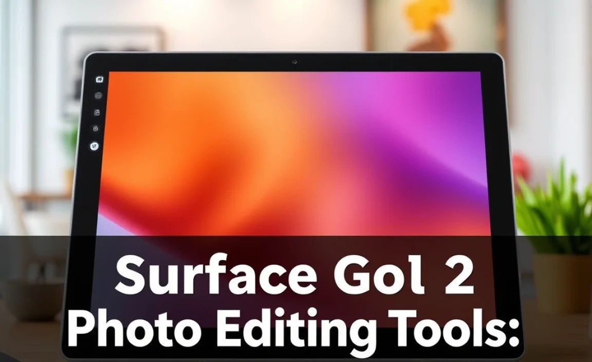 Surface Go 2 Photo Editing Tools: Genius Essentials