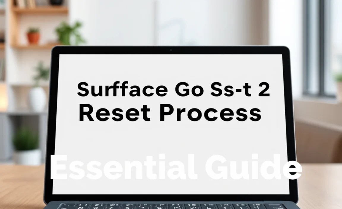 Surface Go 2 Reset Process: Essential Guide