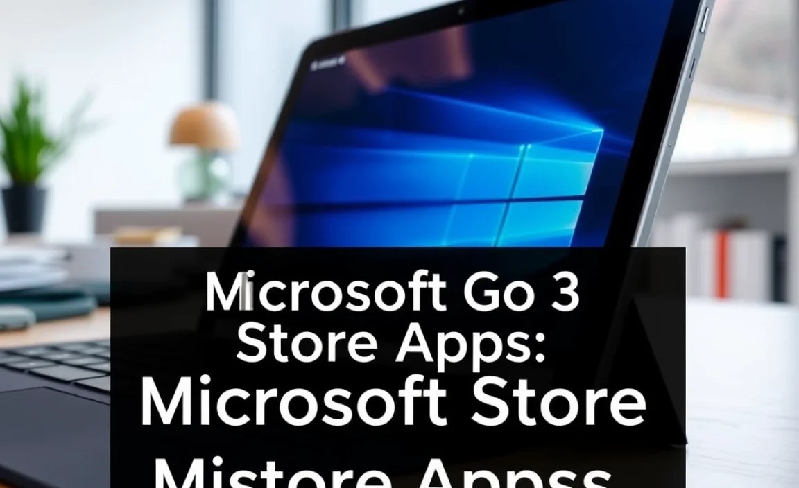 Surface Go 3 Microsoft Store Apps: Essential Guide