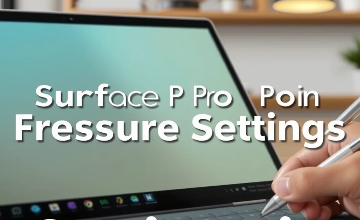 Surface Pro 7 Pen Pressure Settings: Genius Fix