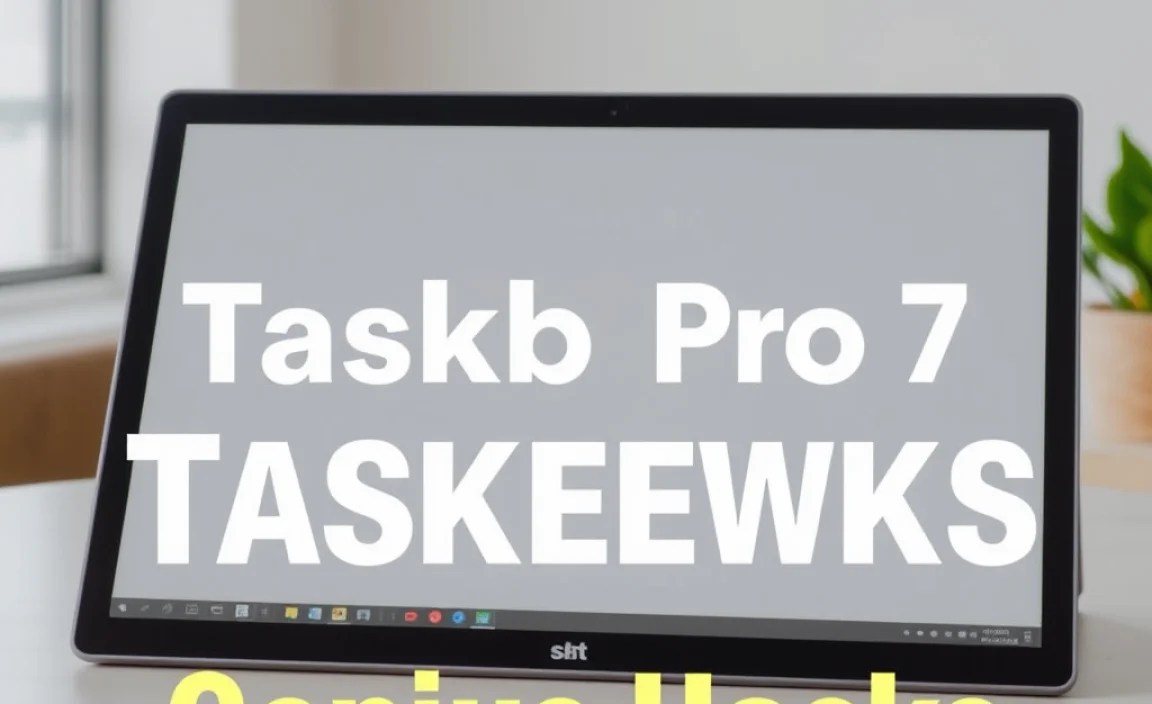 Surface Pro 7 Taskbar Tweaks: Genius Hacks