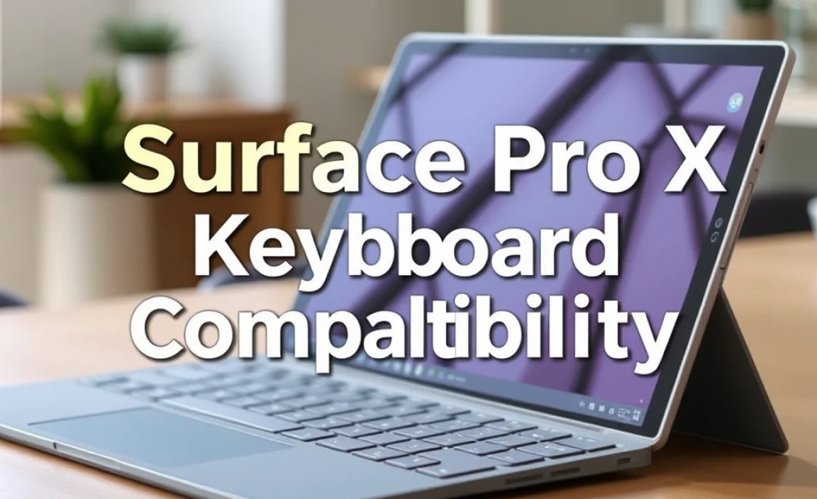 Surface Pro X Keyboard Compatibility: Essential Guide