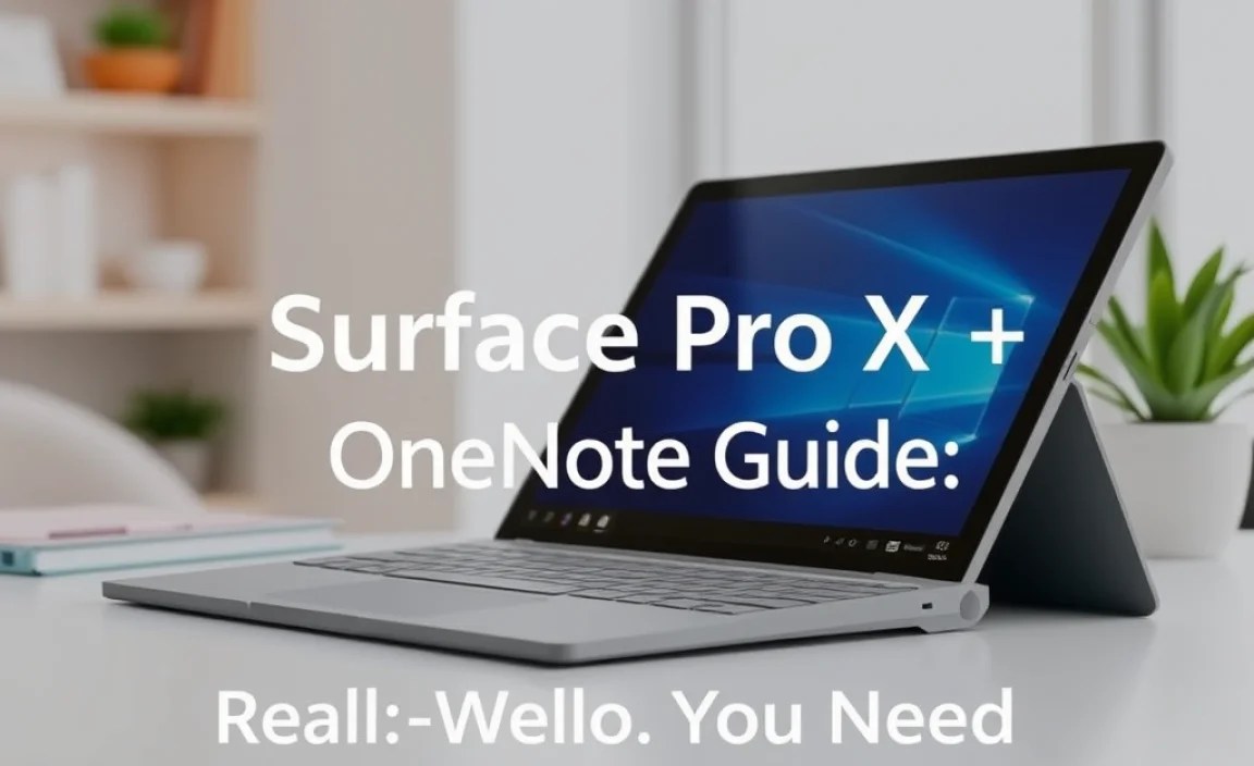 Surface Pro X + OneNote: Real-World Use Cases