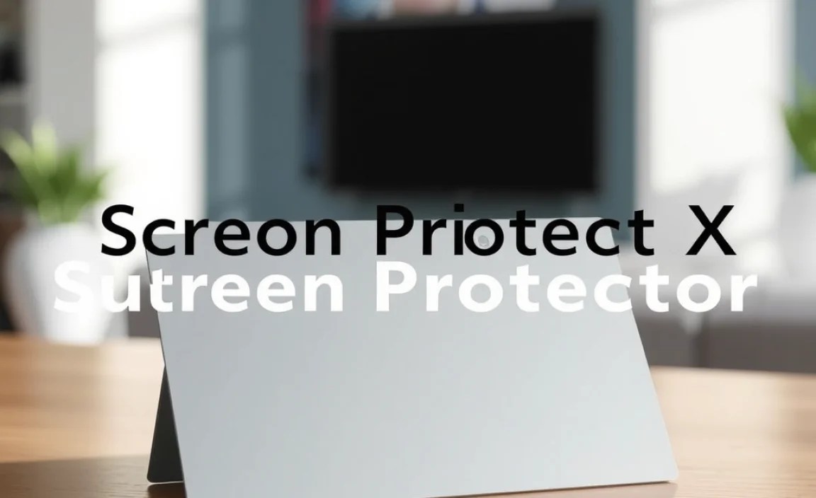 Surface Pro X Screen Protector: Essential Clarity