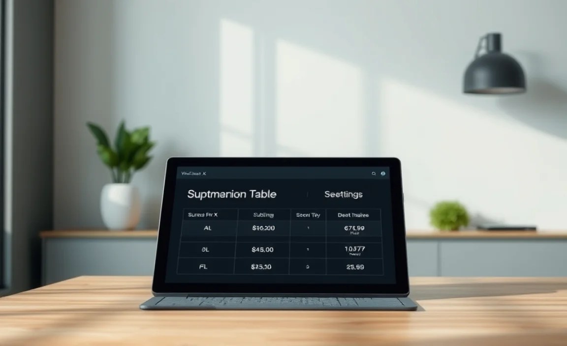 Surface Pro X Security: A Quick Comparison Table