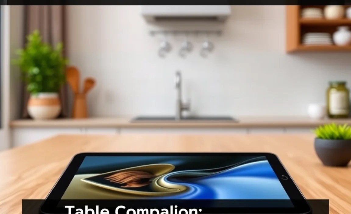 Table Comparison: Key Features to Consider