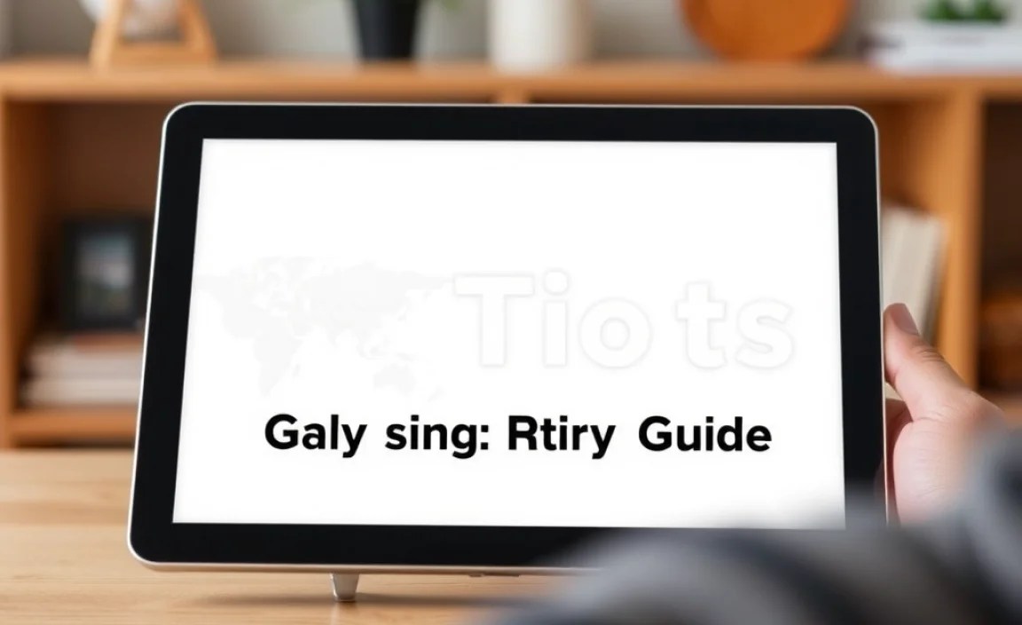 Table: Key Specifications to Compare