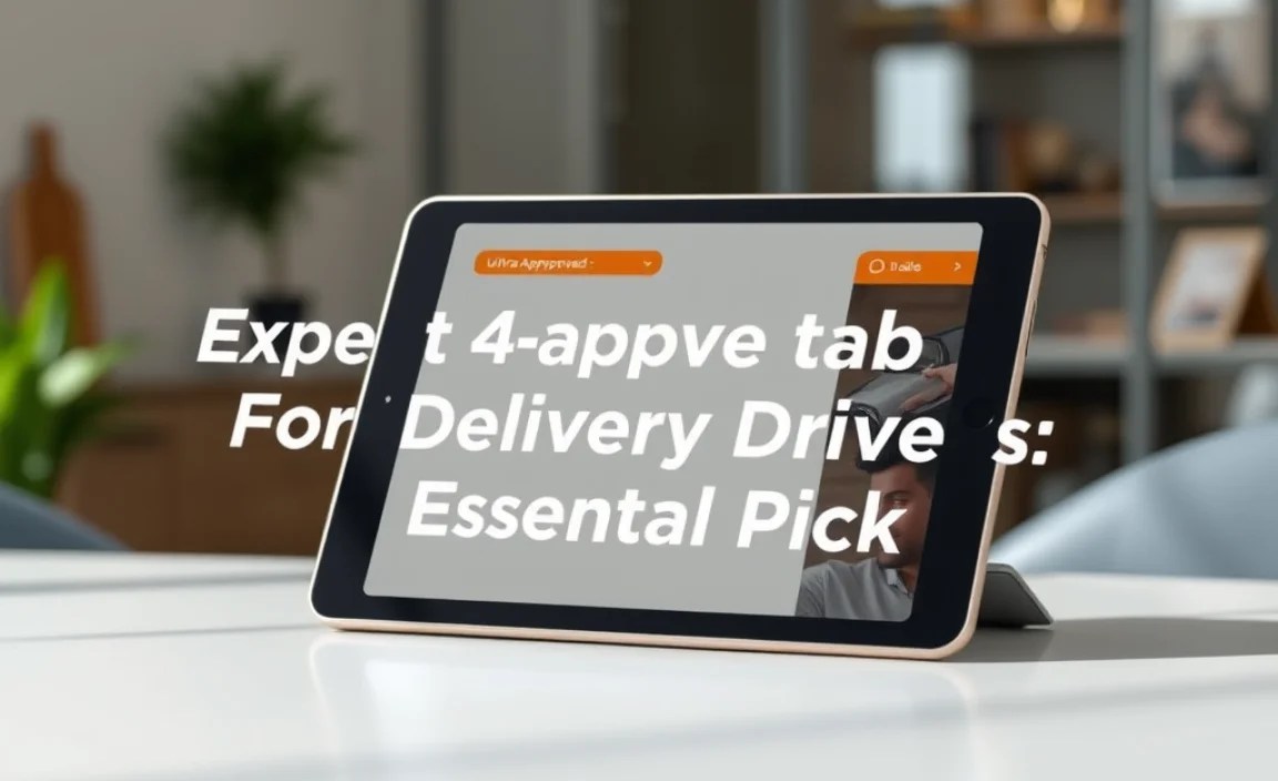 Table: Tablet Feature Comparison for Delivery Drivers