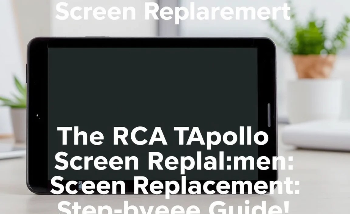 The RCA Tablet Apollo Screen Replacement: Step-by-Step Guide