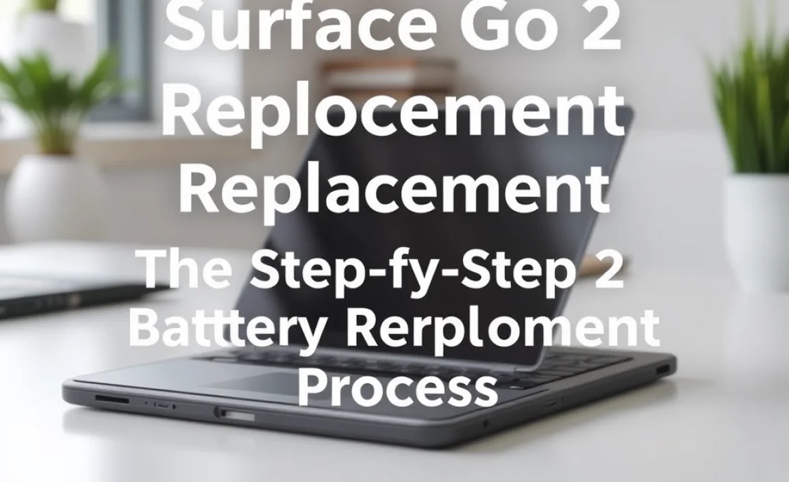 The Step-by-Step Surface Go 2 Battery Replacement Process
