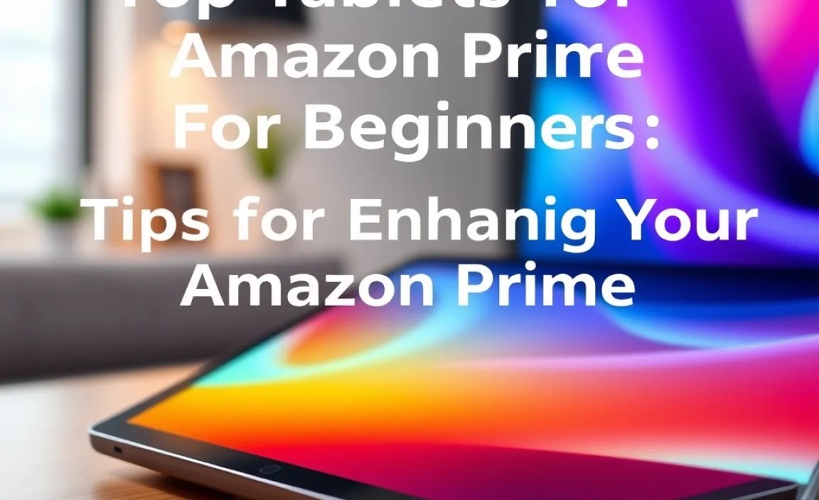 Tips for Enhancing Your Amazon Prime Tablet Experience