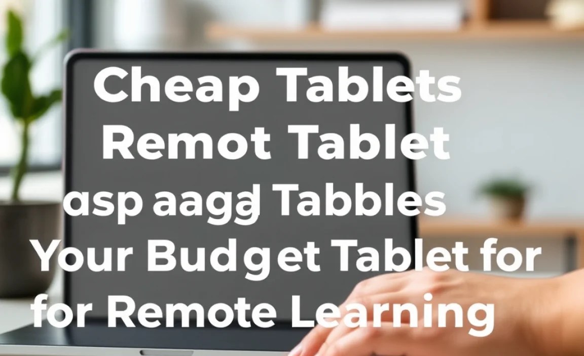 Tips for Maximizing Your Budget Tablet for Remote Learning