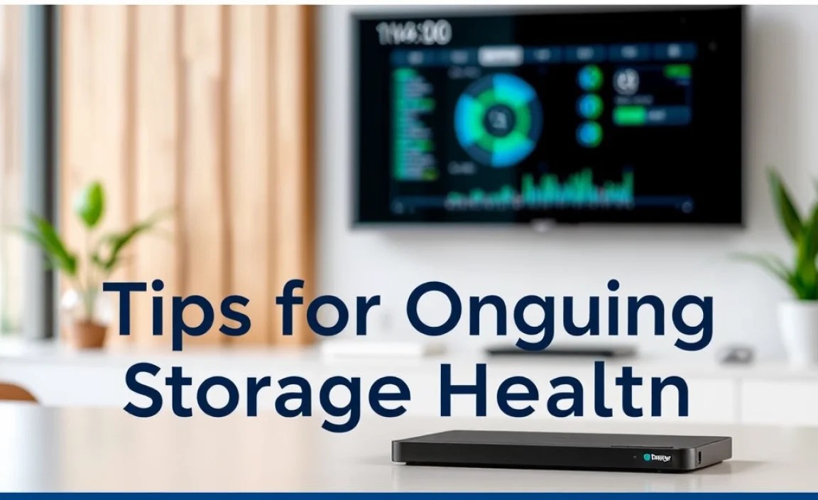 Tips for Ongoing Storage Health